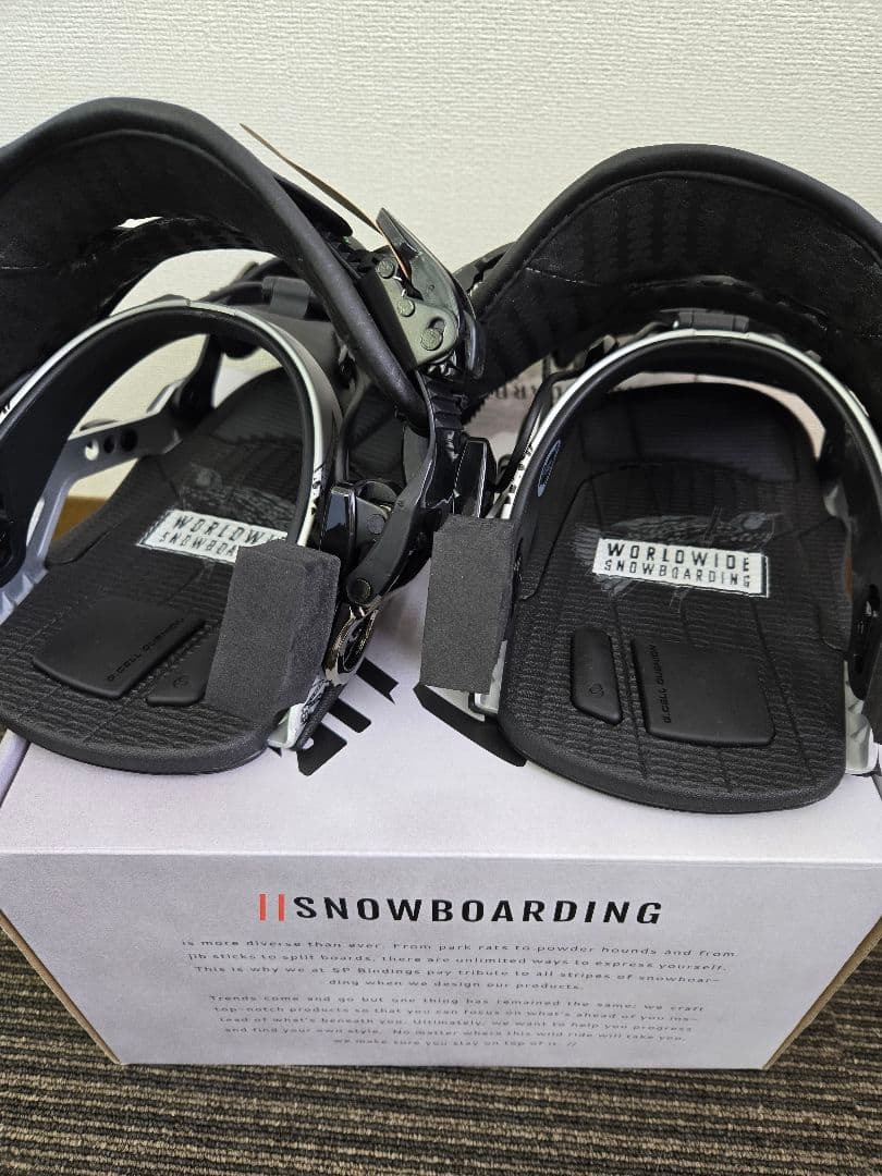 【新品】2024-25 SP スノーボード ビンディング M ブラック