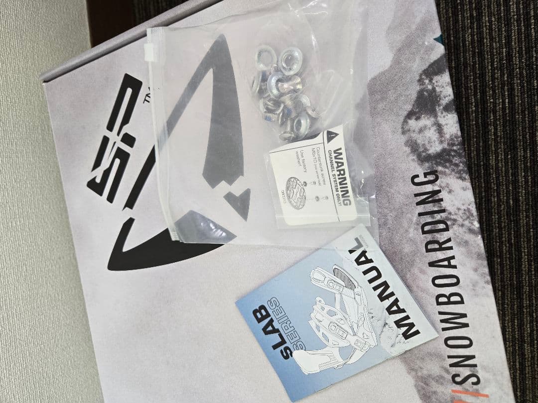 【新品】2024-25 SP スノーボード ビンディング M ブラック