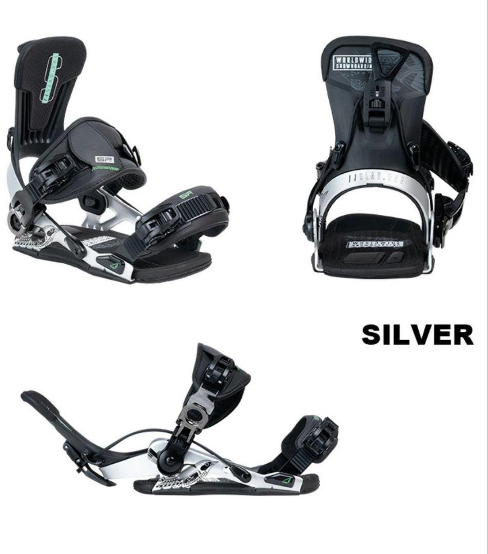 【新品】2024-25 SP スノーボード ビンディング M ブラック