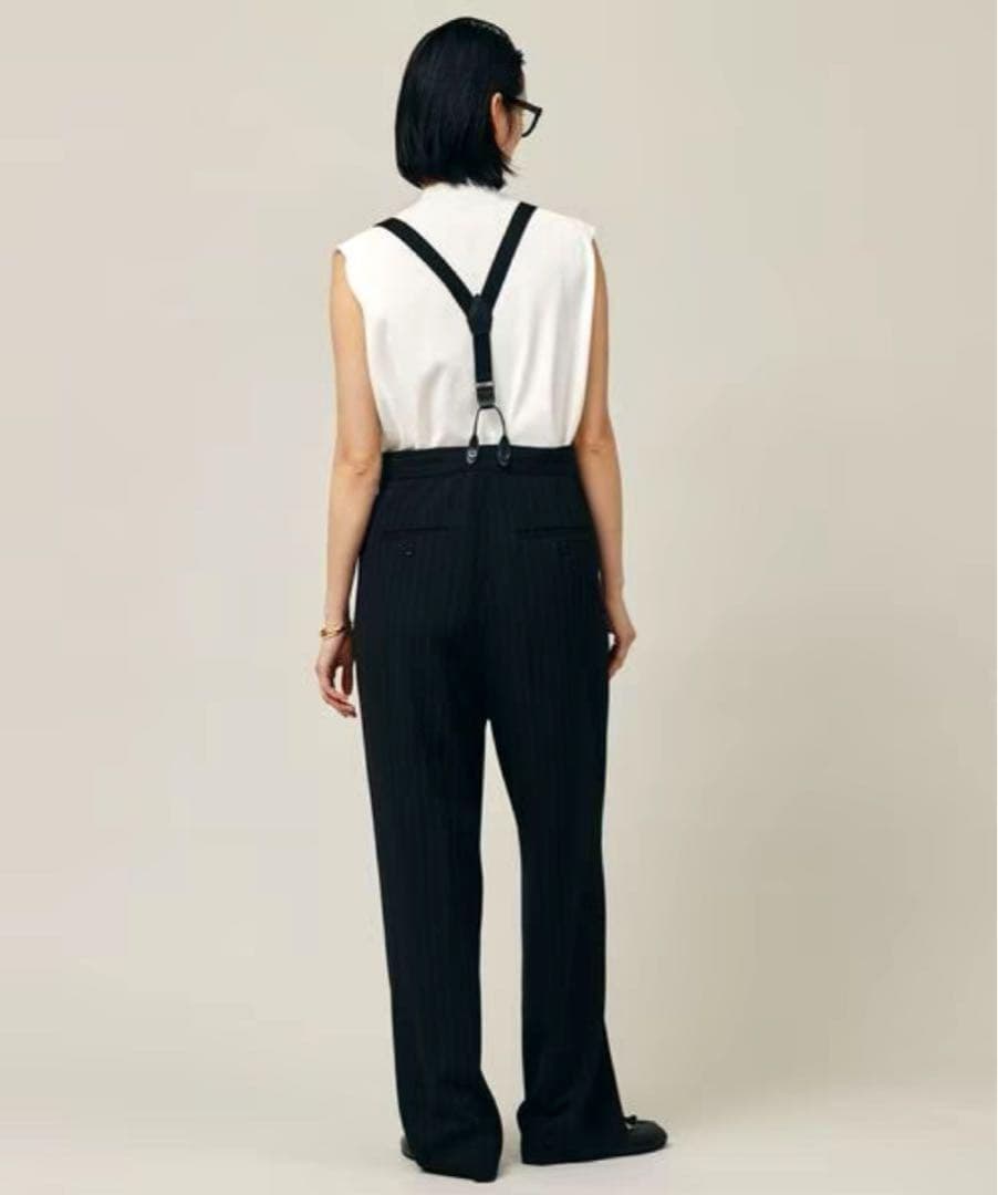 Curensology サスペンダーパンツ