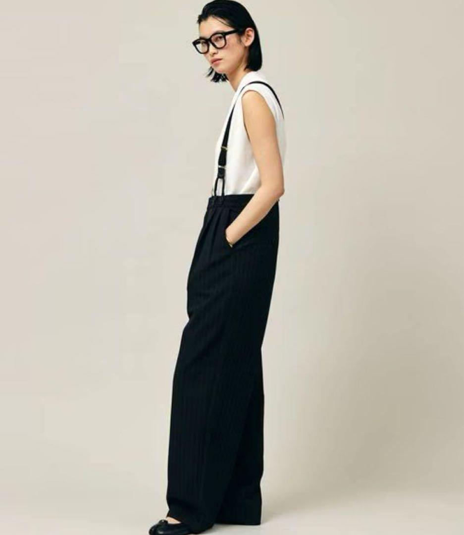 Curensology サスペンダーパンツ