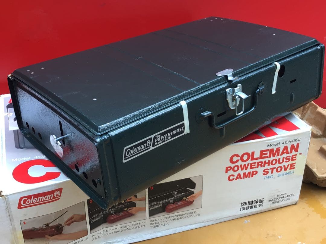 旧型番 正規 ロングセラー コールマン ツーバーナー 413H499J 未使用品