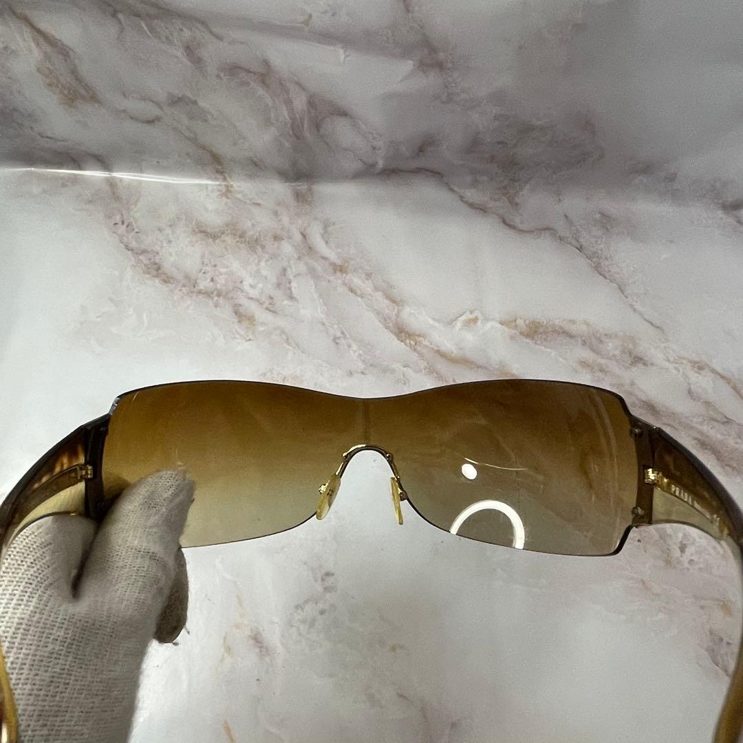 PRADA プラダ フルフレーム Y2K シールド モード サングラス レア