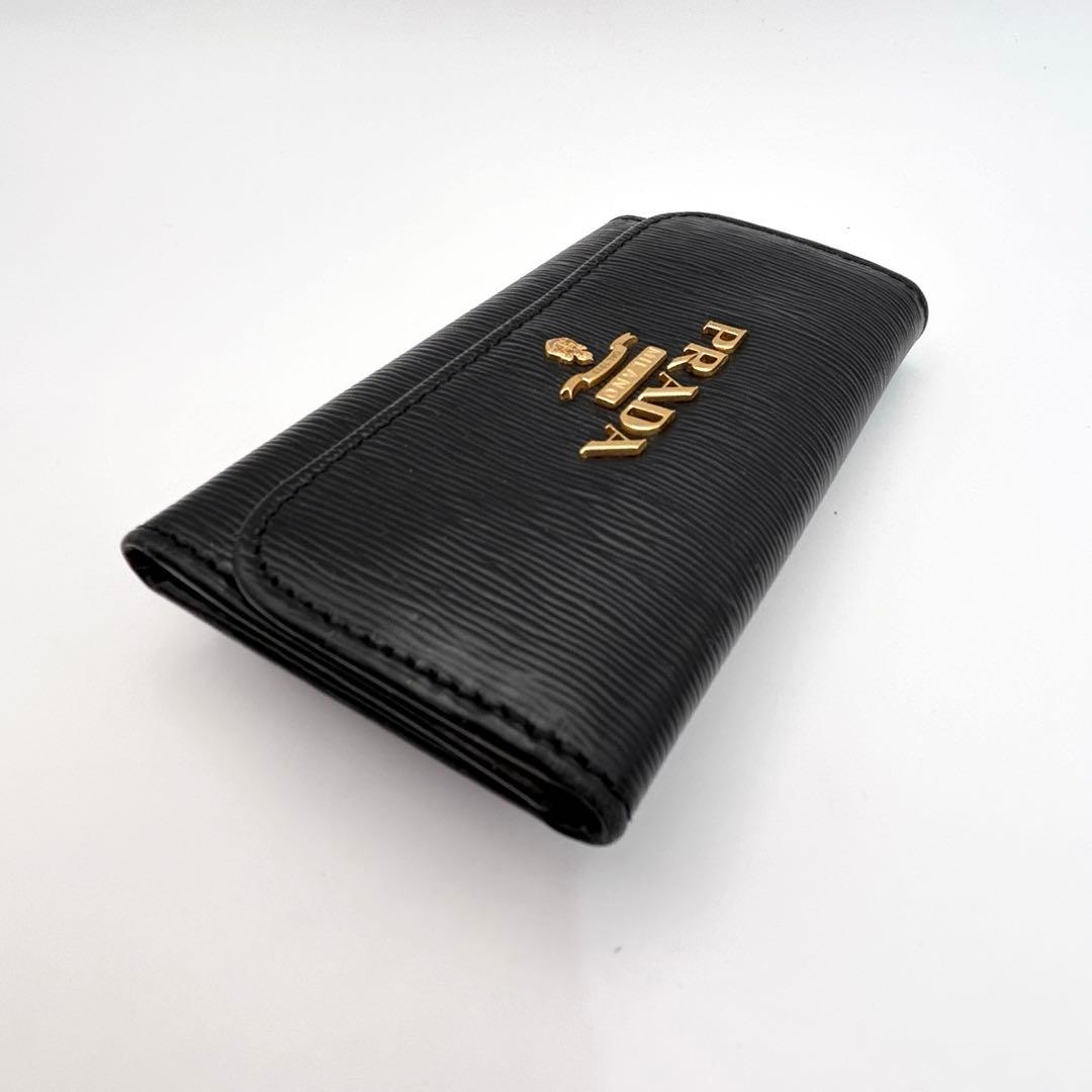PRADA Key Case Black プラダ キーケース