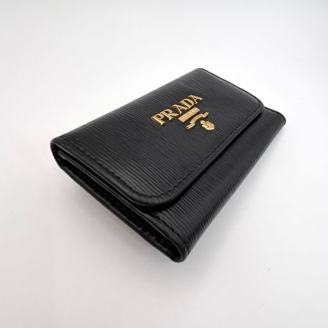 PRADA Key Case Black プラダ キーケース