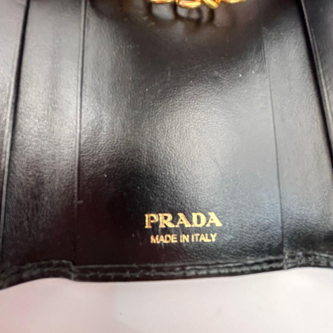 PRADA Key Case Black プラダ キーケース