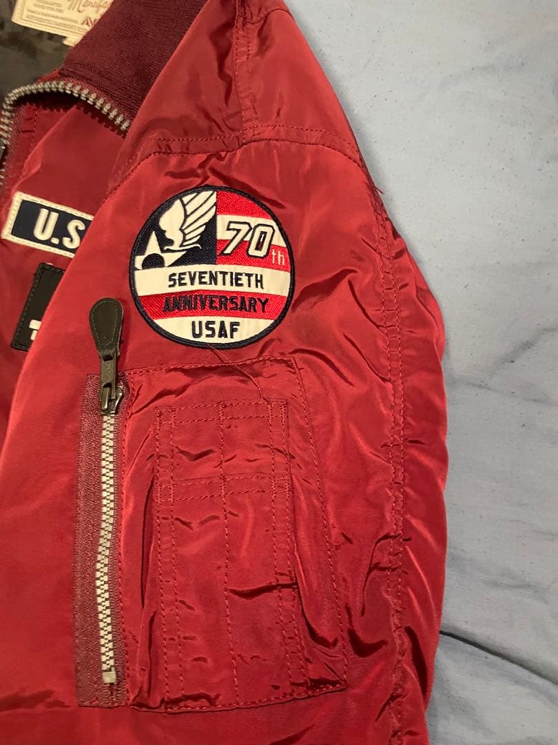 人気ファッション - VIREX MA-1 フライトジャケット アメリカ空軍70