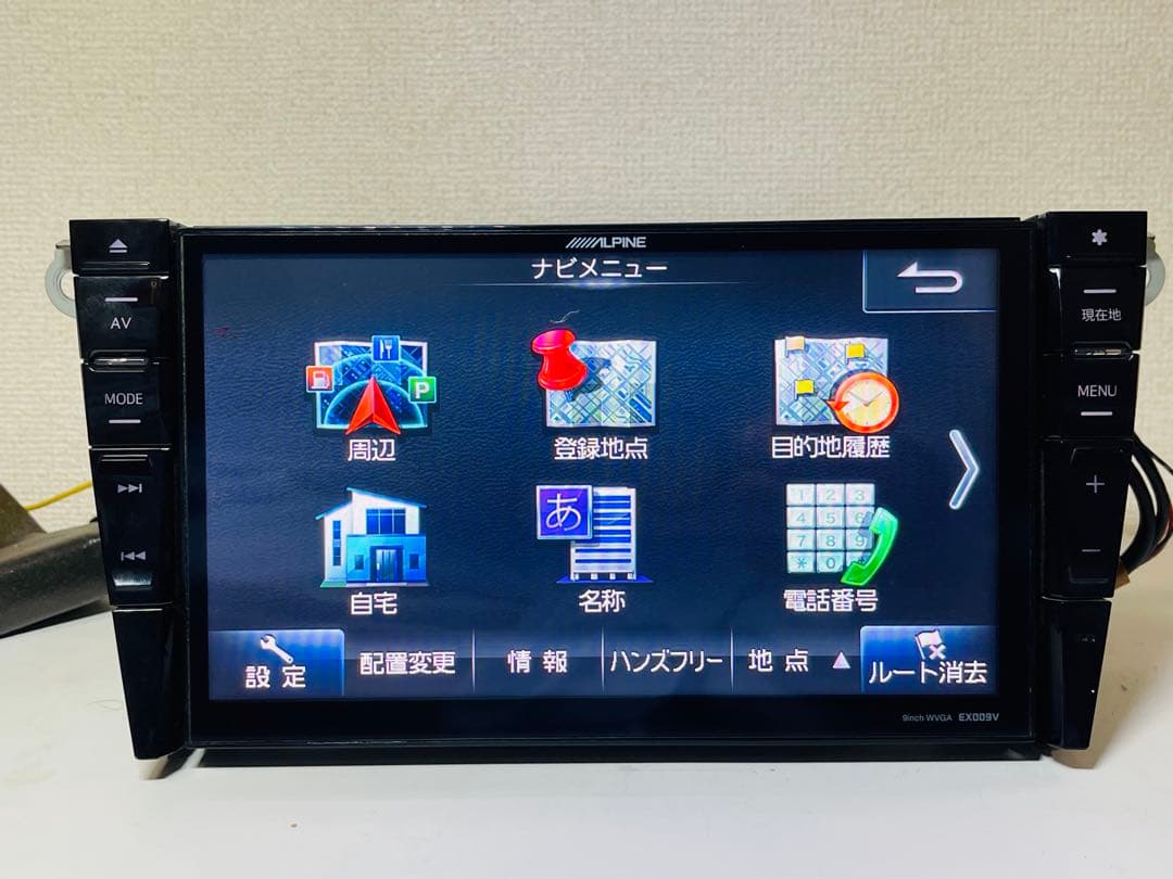 ALPINE カーナビ　EX009V PRIUS専用ナビゲーション