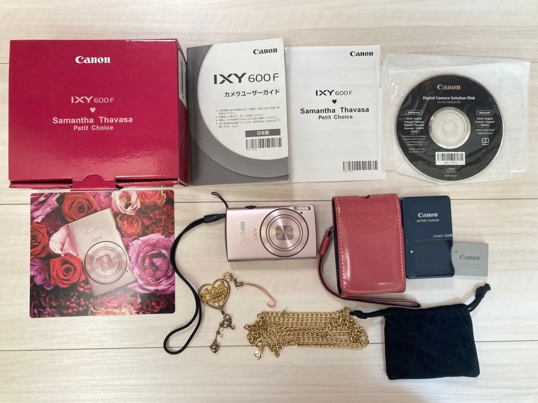 ◆美品◆希少◆4万台限定　サマンサタバサ デジカメ Canon IXY 600F