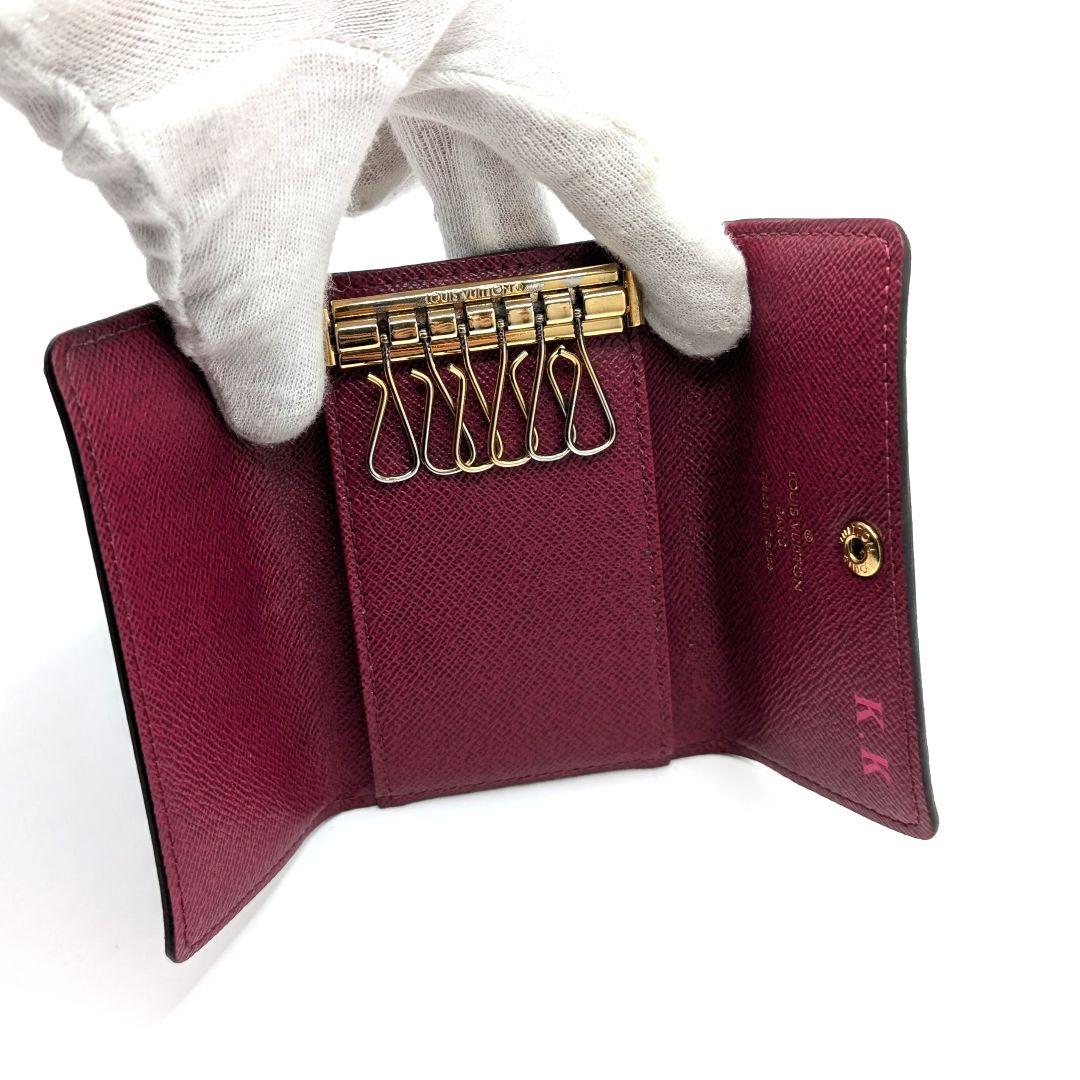 ✨️美品！✨️ルイヴィトン　キーケース　6連　ミュルティクレ　フューシャ
