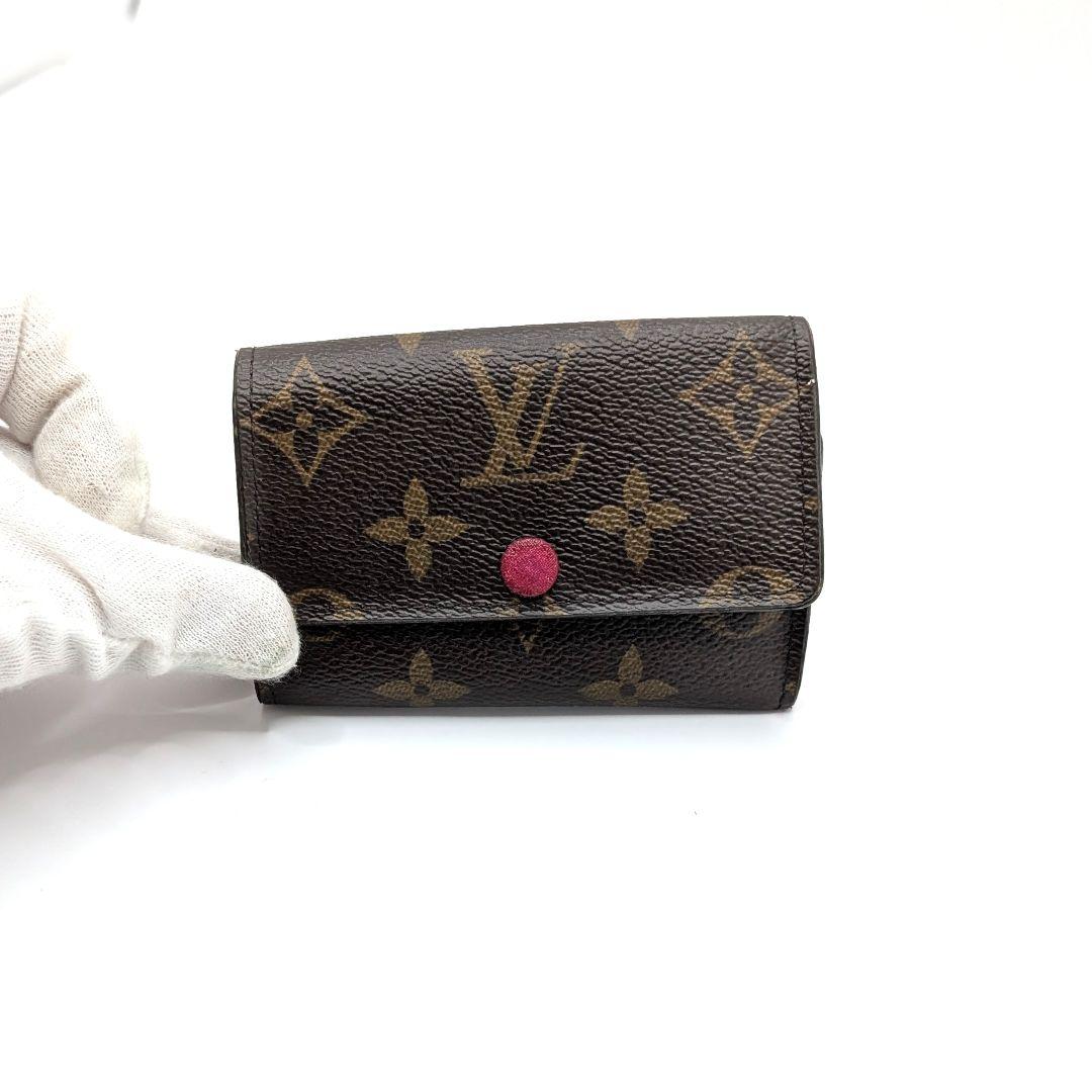 ✨️美品！✨️ルイヴィトン　キーケース　6連　ミュルティクレ　フューシャ