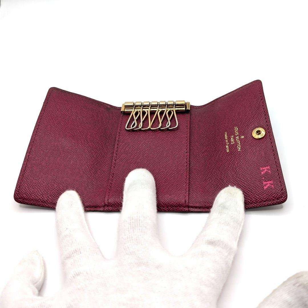 ✨️美品！✨️ルイヴィトン　キーケース　6連　ミュルティクレ　フューシャ