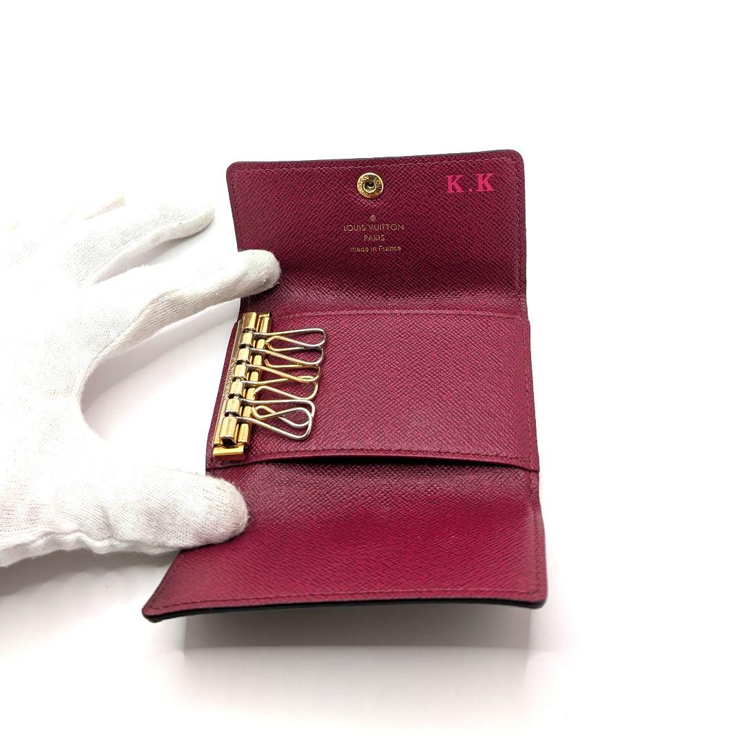 ✨️美品！✨️ルイヴィトン　キーケース　6連　ミュルティクレ　フューシャ