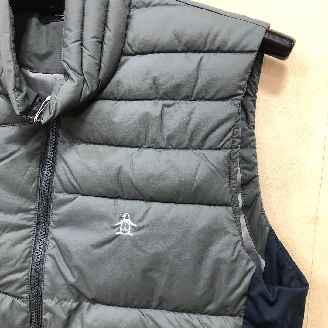 マンシングウエアメンズゴルフ中綿入りベスト LL