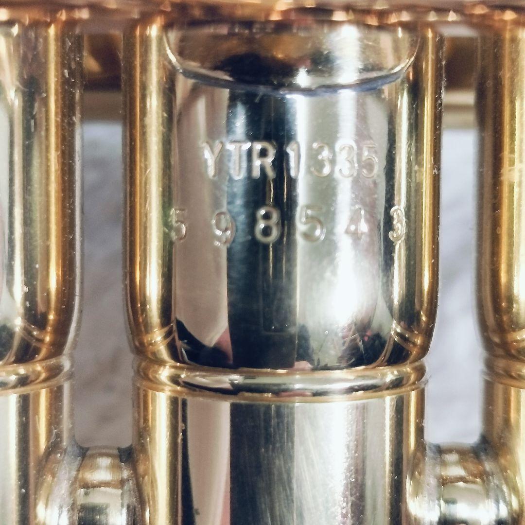 YAMAHA　YTR1335 　トランペット　マウスピース・専用ハードケース付き