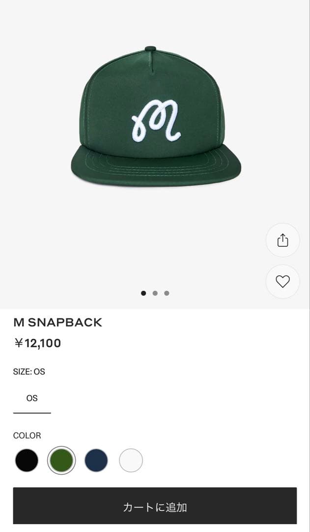 Malbon マルボン　ゴルフ　キャップ　　帽子