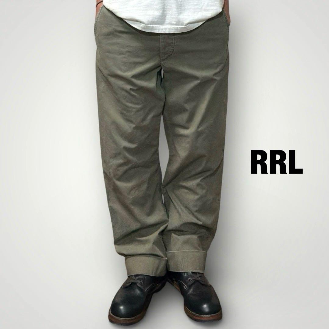 RRL コットンフィールドチノパンツ ヴィンテージ加工 ラルフローレン
