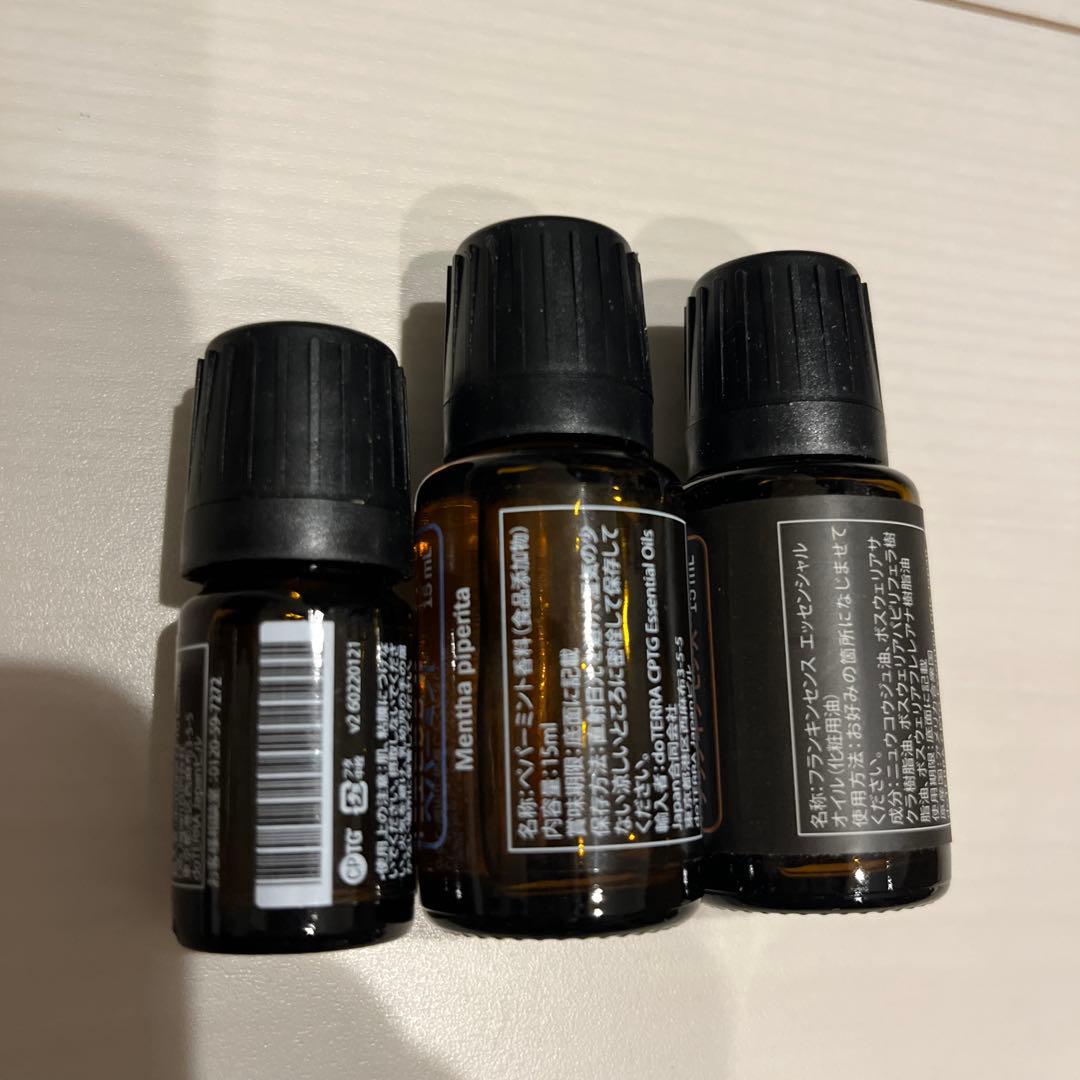 お値下げ doTERRA ペパーミント フランキンセンス ホリデーラブ