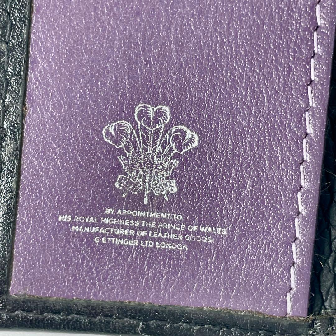 エッティンガー/ETTINGER キーケース　4P レザー ブラック 箱