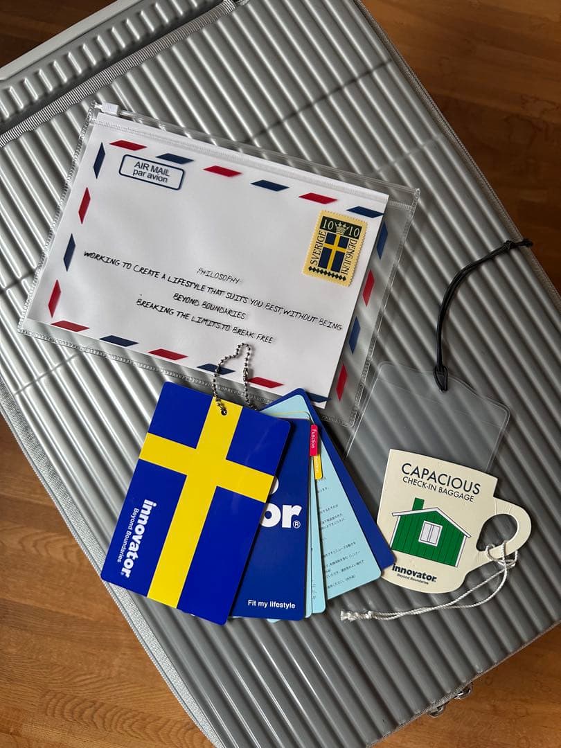 イノベーター スーツケース Mサイズ フロントオープン 55L