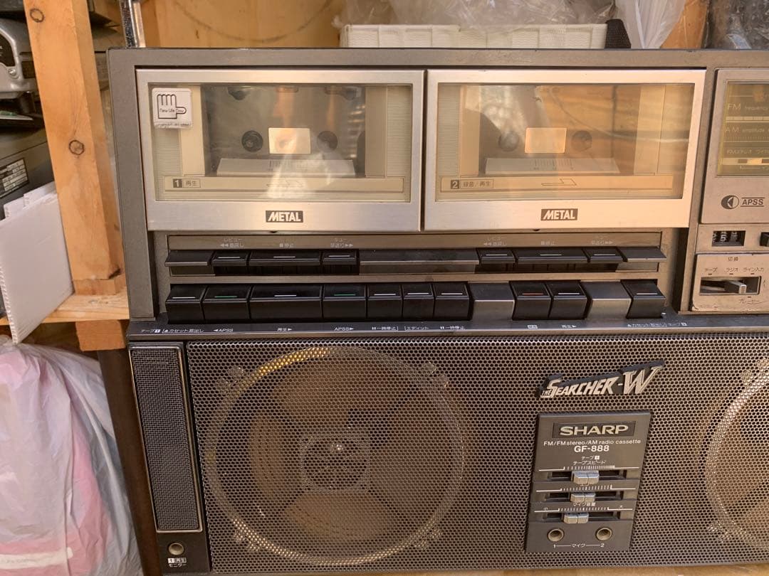 SHARP GF-888 カセットデッキ