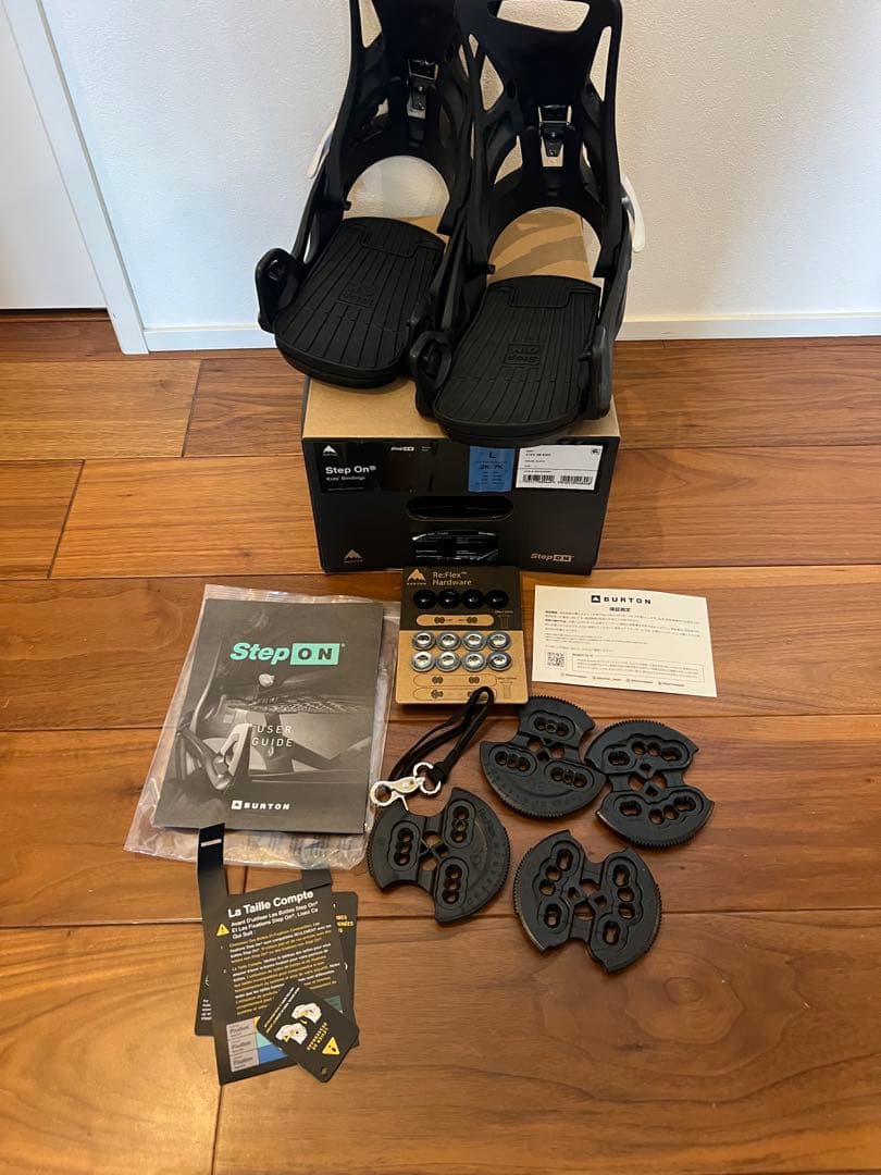 バートン ステップオン ビンディング キッズ Burton ブラック