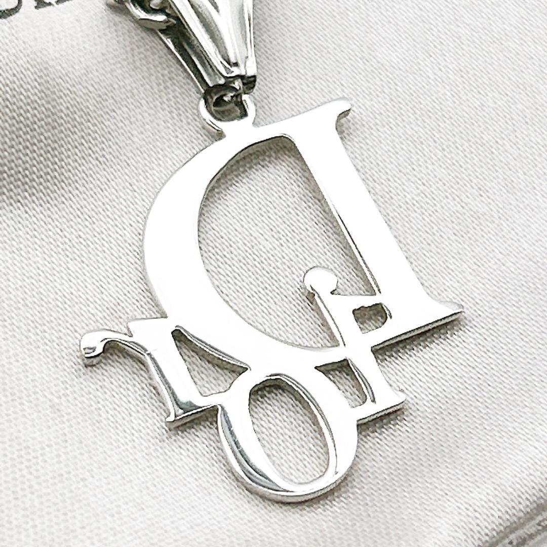 2128 極美品✨ Dior ネックレス CD ロゴ 希少 刻印 - メルカリ