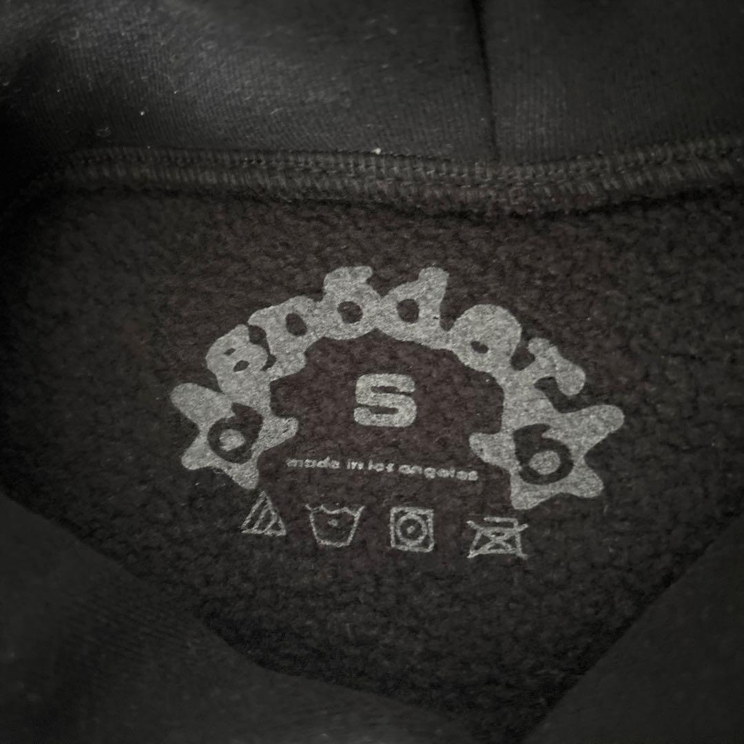 確実正規品 sp5der パーカー ブラック Sサイズ - メルカリ