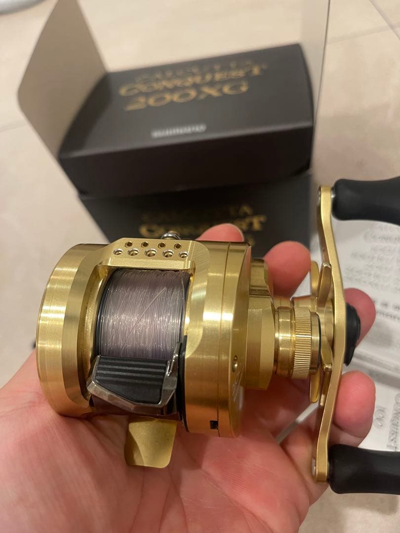 リール Shimano 22Calcutta Conquest 200XG