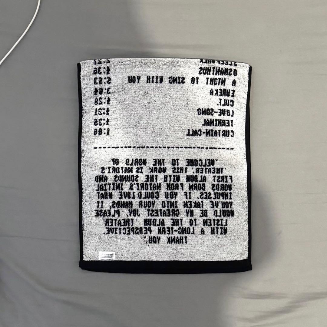 なとり 劇場フェイスタオル黒 - メルカリ