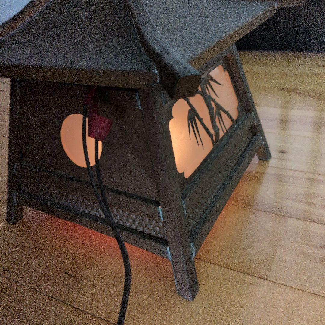 灯籠　銅製　年代物　アンティーク　美品　骨董品　釣り灯籠