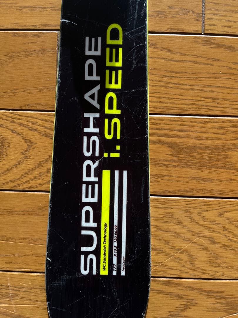 【ジャンク品】スキー板　HEAD ヘッド スーパーシェイプiスピード 177cm