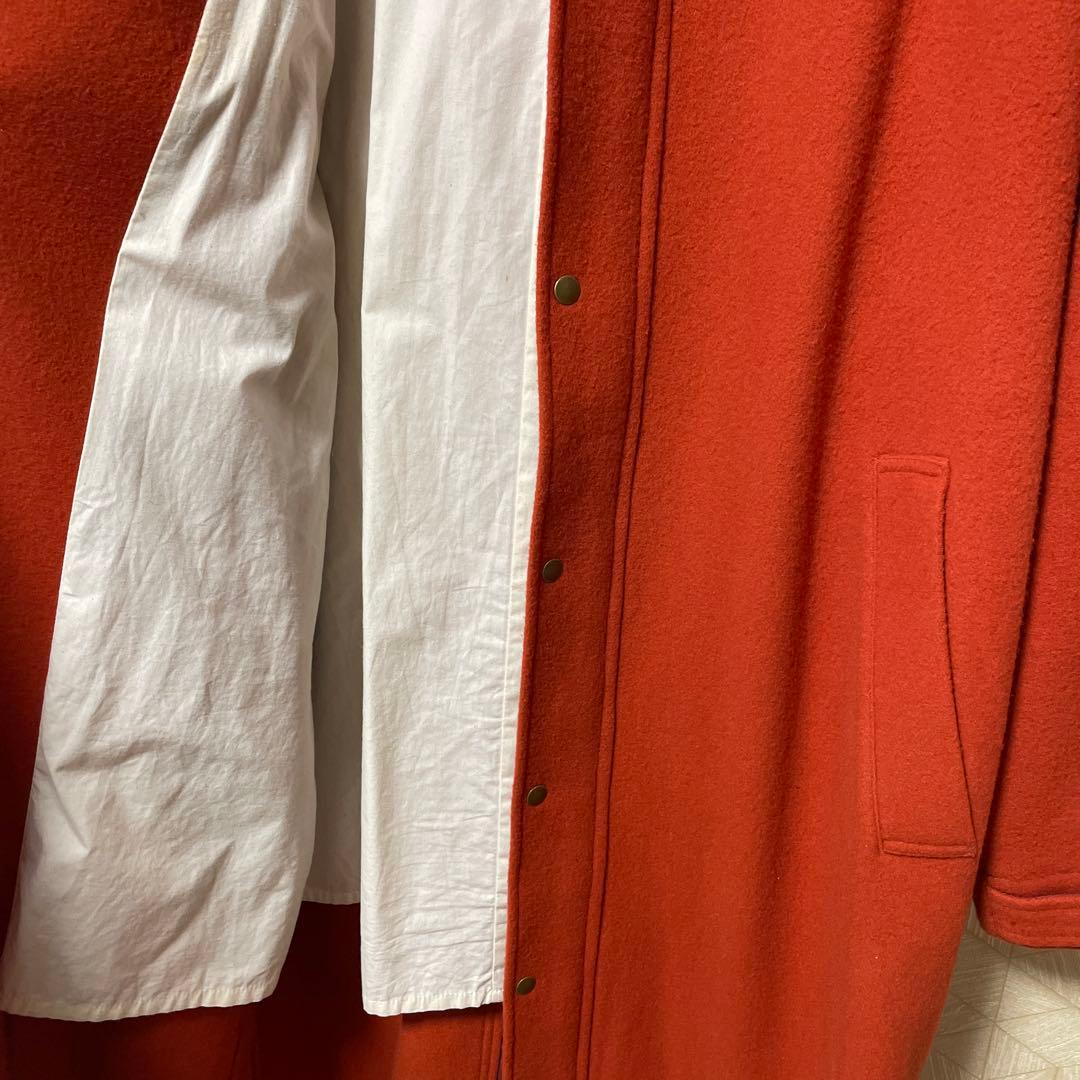 shirokuma様専用 PAR ICI 圧縮メルトンベンチコート オレンジ - メルカリ