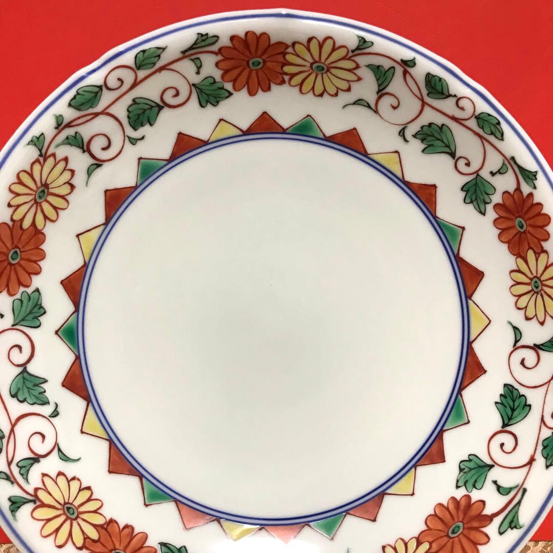 未使用保管品✨京焼 清水焼 高野 昭阿弥作 色絵花唐草紋