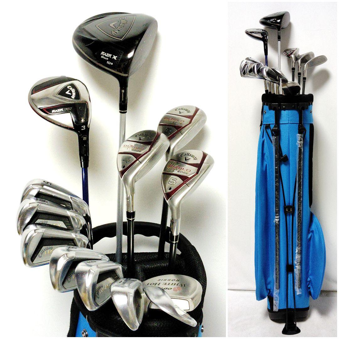 メンズ右利き初心者用キャロウェイXゴルフクラブセットK-2403