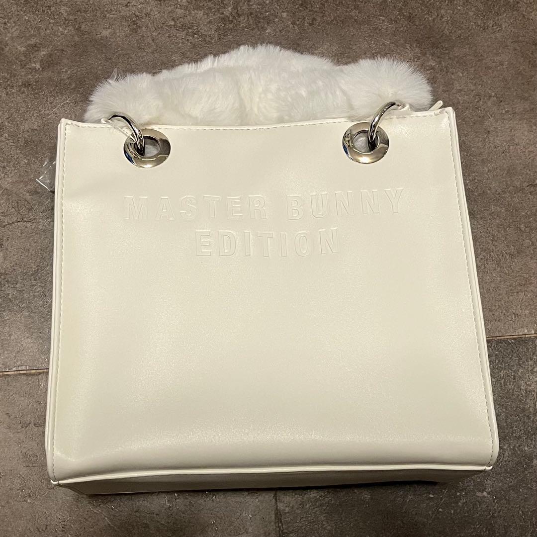 最終値下　パーリーゲイツ マスターバニー カートバッグ フェイクファーハンドル