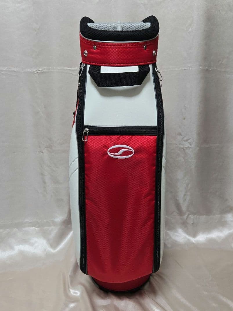 ONESIDER ゴルフキャディバッグ 9.0インチ レッド×ブラック