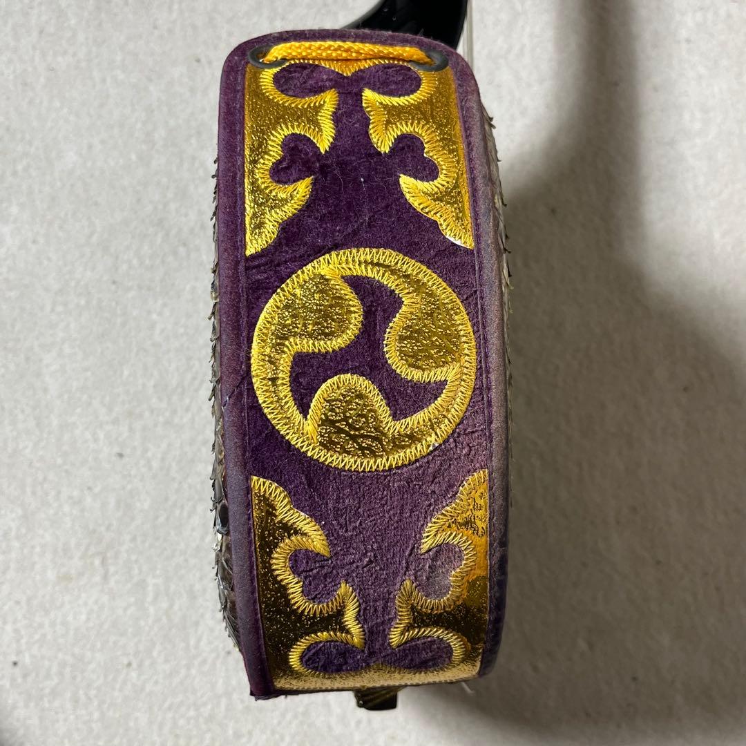 三線 本皮 強化張り 本革 蛇皮 蛇革 沖縄 三味線 琉球 ハードケース