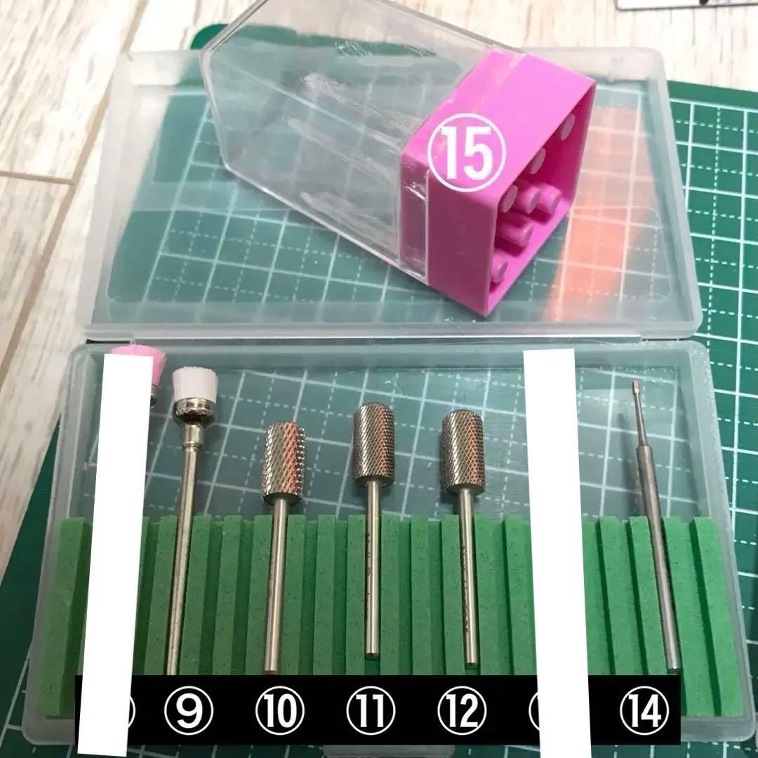 送料込】【ポスト投函】ネイルビット バラ売り⭕️ - メルカリ