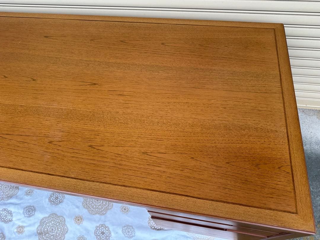 天童木工 最高級 プレジデント 社長 役員 書斎 片袖 デスク 机　※※