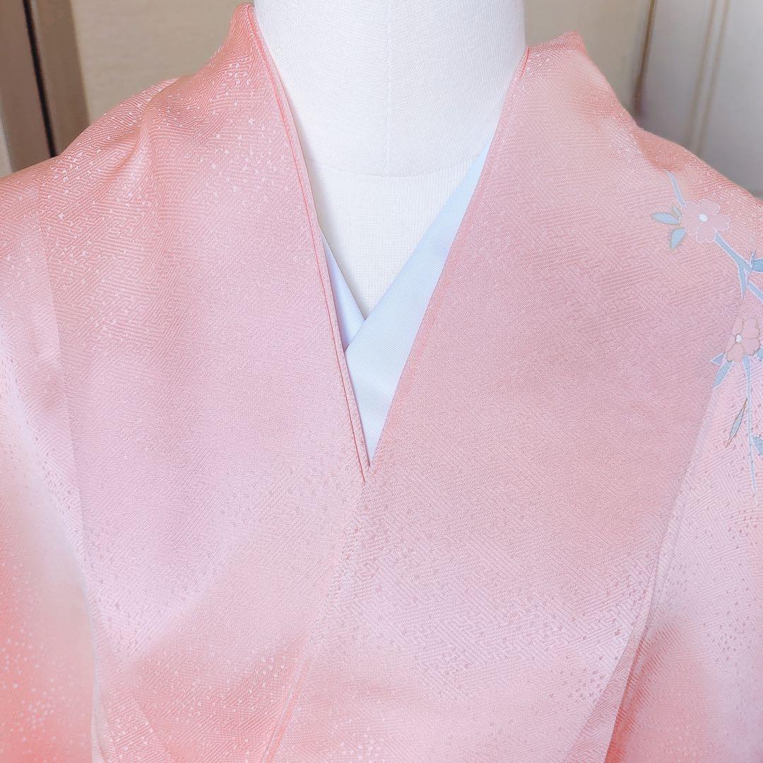 極美品 訪問着 フルセット 裄67 友禅 卒業式 入学式 結婚式 袋帯