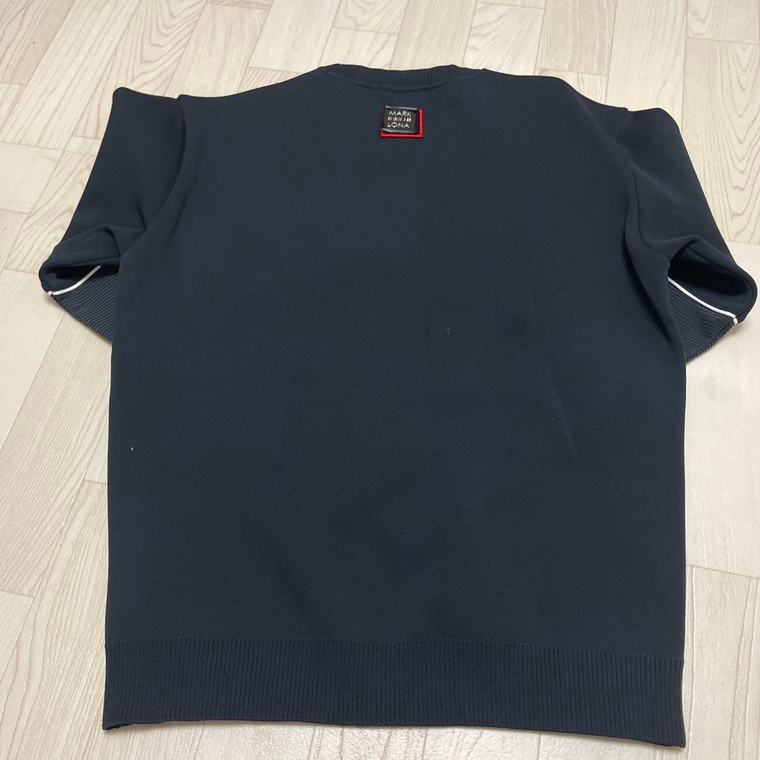 MARK&LONA ネイビーセーター