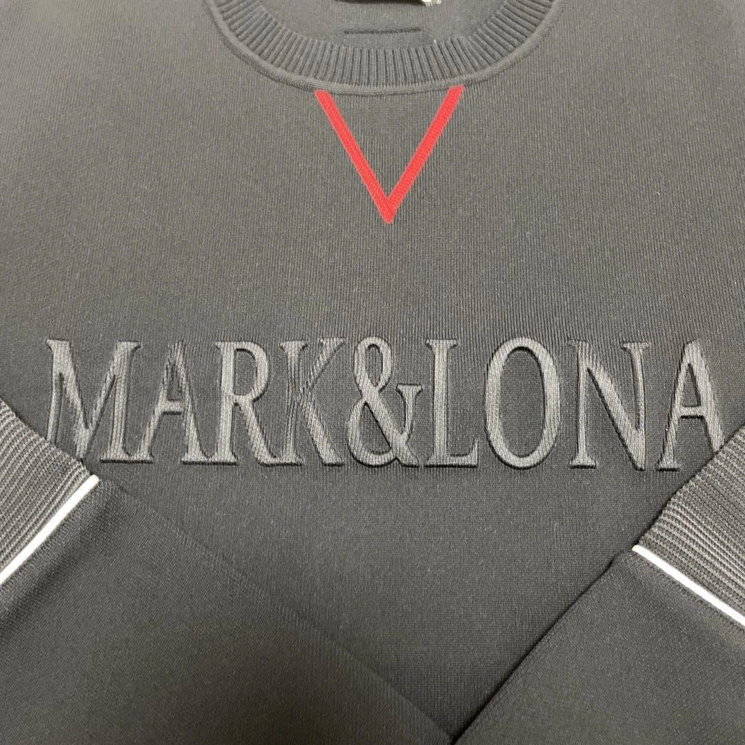 MARK&LONA ネイビーセーター