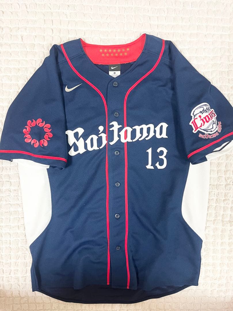 【未使用品‼️】NIKE 西武ライオンズ 西口文也 投手13 ユニフォーム XL