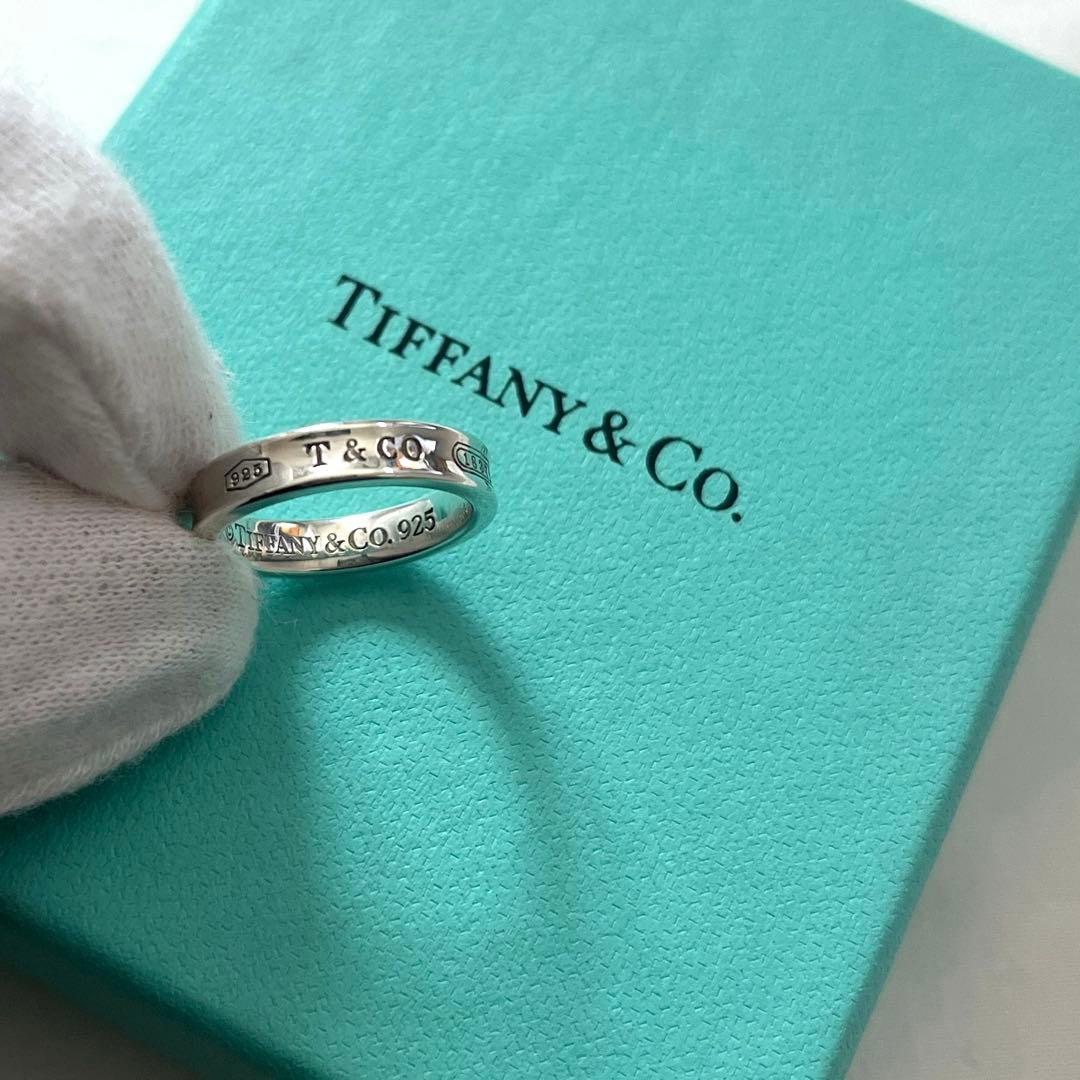 Tiffany & Co. 1837 ナローリング 925 シルバー 9号 - メルカリ
