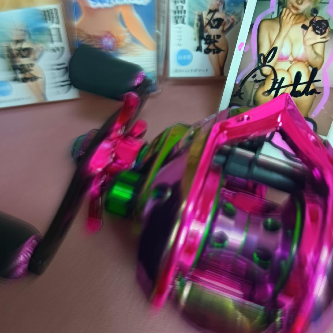 オーロラピンクベイトリールとビラマックス他人気カラーセット