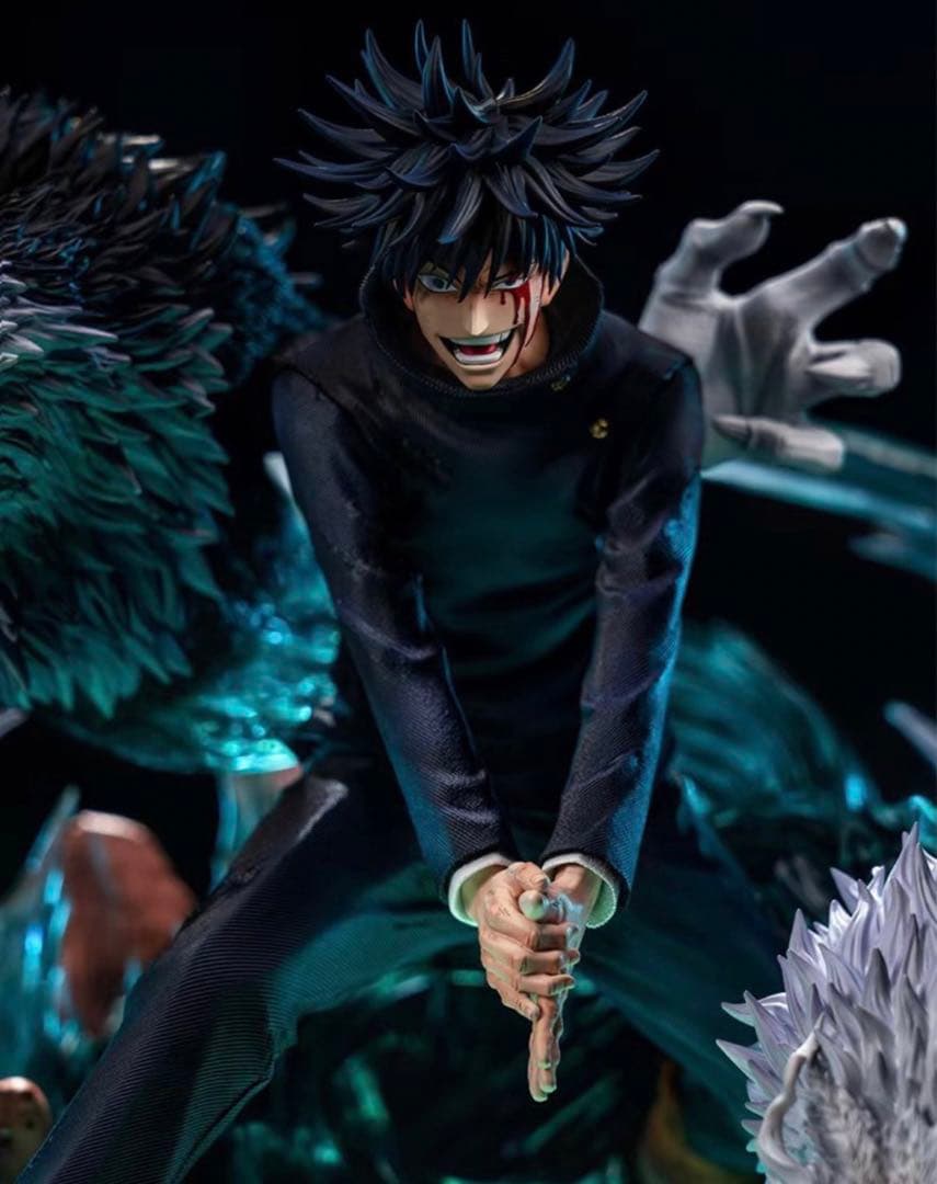 呪術廻戦 伏黒・恵 デヴァイン犬 フィギュア ガレージキット - メルカリ