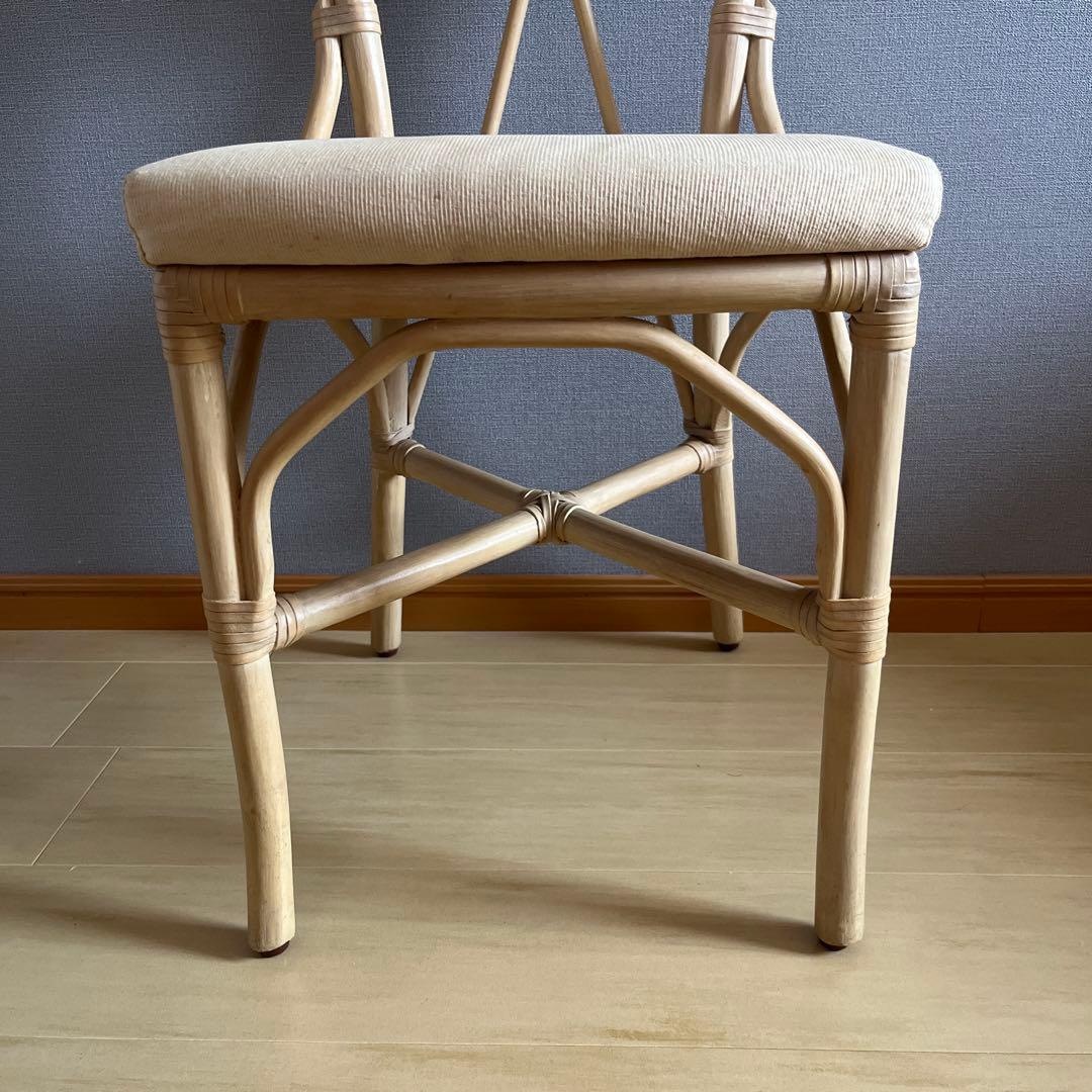 CASABLANCAカサブランカ ラタンチェア椅子イス1脚のみ(複数在庫あり)③