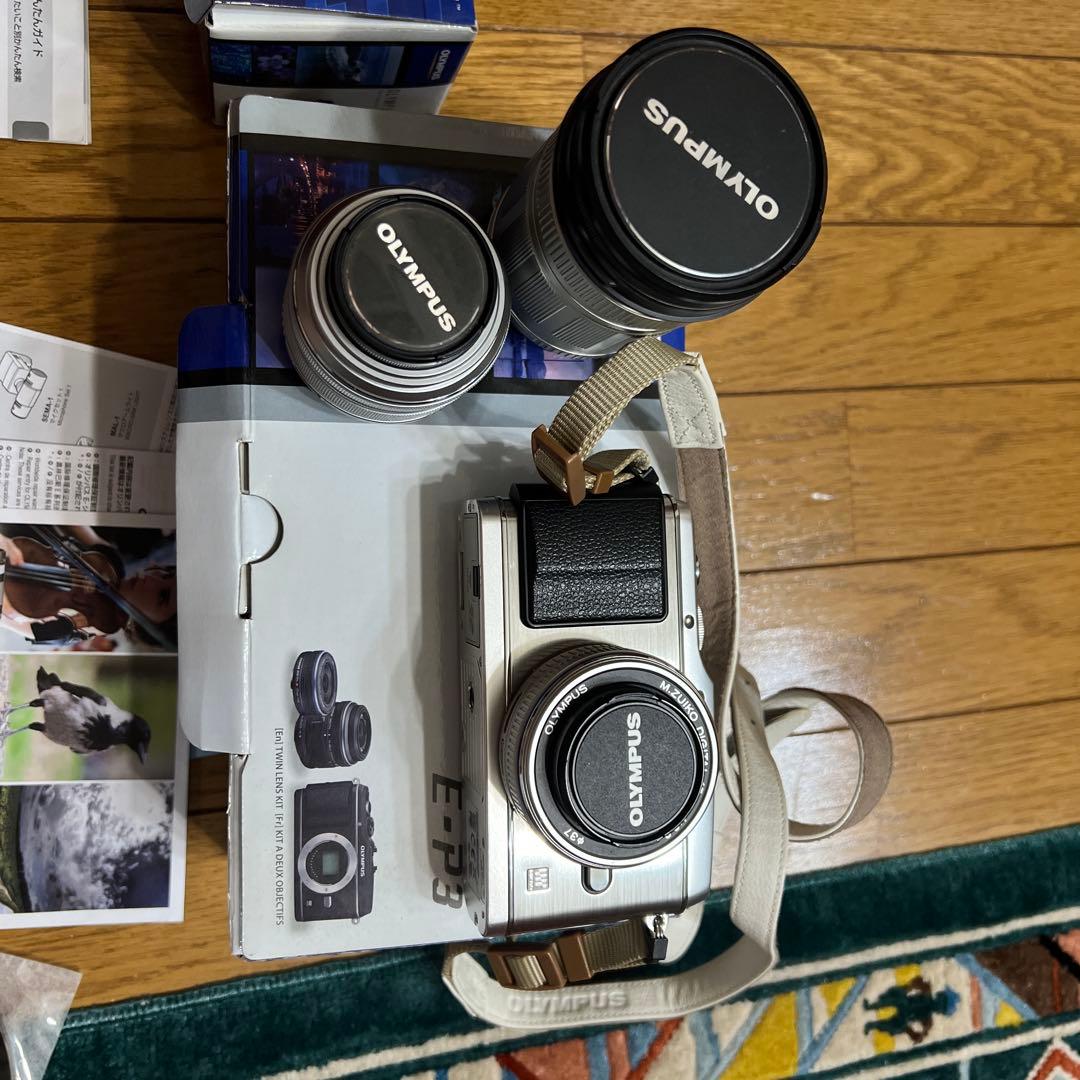 OLYMPUS E-P3 ミラーレスカメラ セット