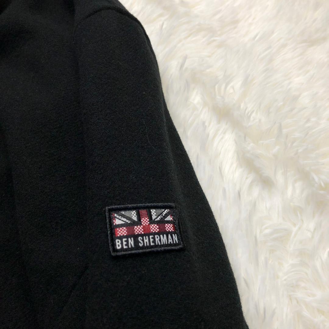 Ben Sherman ウール フード付き モッズコート キルティング裏地 比翼